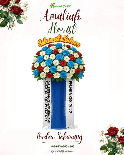 Standing Flower di Pasar Manggis